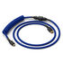 Glorious Coiled Cable Cobalt, USB-C auf USB-A Spiralkabel - 1,37m, blau image number null