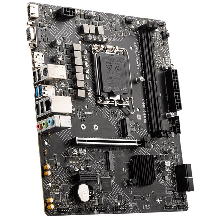 MSI Pro H610M-G, Sockel LGA 1700, Intel H610M, Micro-ATX - DDR5 image number 1