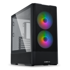 Lian Li LANCOOL 207 PC Case, Mid Tower, ATX, Tempered Glass - black