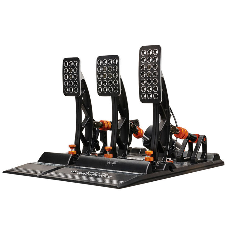 Asetek SimSports Invicta Sim Racing - Brems- und Gaspedal + Kupplung image number 0