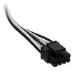 Corsair Premium Sleeved DC Cable Starter Kit, f&uuml;r Typ-5-Netzteil - schwarz/wei&szlig; image number null