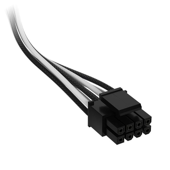 Corsair Premium Sleeved DC Cable Starter Kit, f&uuml;r Typ-5-Netzteil - schwarz/wei&szlig; image number 8