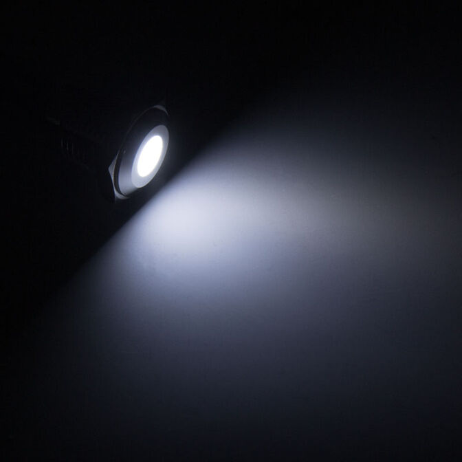 Lamptron Vandalism-proof LED - white, black housing image number 2