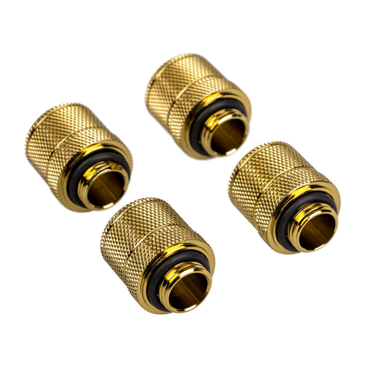 Corsair Hydro X Series XF Compression G1/4 13/10 Fittings Four Pack - gold image number 1
