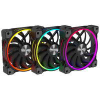 Alpenföhn 120mm Wing Boost 3 ARGB High Speed PWM Fans, Triple - Black