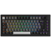 AKKO 5075B Plus S Black&Silver Gaming Tastatur - V3 Pro Cream Yellow