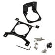 Watercool Heatkiller Tube - Reservoir stand for 120mm fan mounting, decoupled image number null