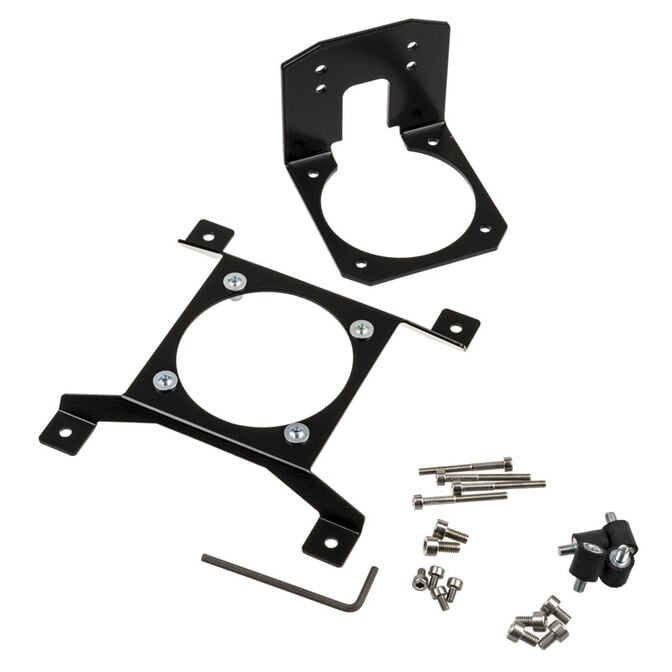 Watercool Heatkiller Tube - Reservoir stand for 120mm fan mounting, decoupled image number 3