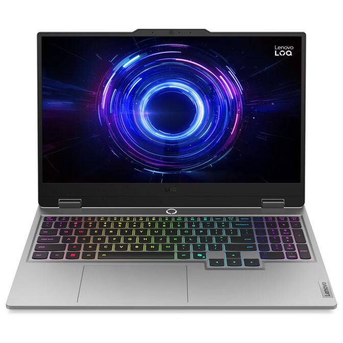 Lenovo LOQ 15IRX10 15.6 Full HD Gaming Laptop, Core i5-13450HX, RTX 5060 - Luna Grey image number 1