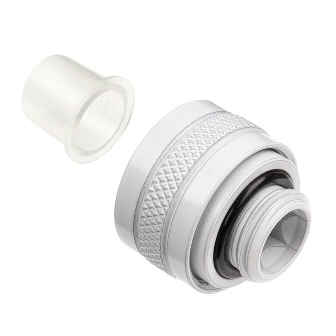 Alphacool Eiszapfen PRO fitting 13mm hard tube G1/4, 6-Pack - white image number 2