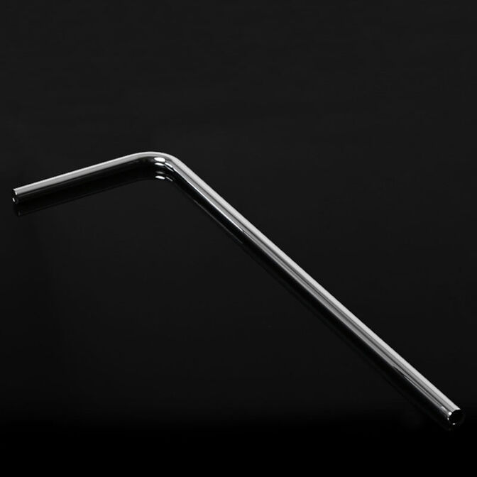 Barrow Copper Hardtube, 14/12mm, 90 Degree - 630mm, Nickel image number 0