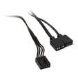 Lamptron Icecloud+ ARGB 120 Triple PWM Fan Kit - transparent image number null