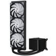 TRYX LUCA L70 Midi Tower - Black + PANORAMA 360 ARGB AiO Water Cooling, 3D AMOLED Display, 360mm - Black image number null