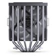 Jonsbo CR-3000E CPU-K&uuml;hler, Dual-Tower, RGB, 260W TDP - schwarz, 120mm image number null