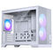 Phanteks XT M3 PC-Geh&auml;use, Mini-Geh&auml;use, mATX, RGB, Tempered Glass - inklusive 3x 120-mm-L&uuml;fter, wei&szlig;