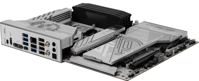 MSI MPG Z890 Edge TI WIFI motherboard, Socket LGA 1851, Intel Z890, ATX, DDR5 image number 5
