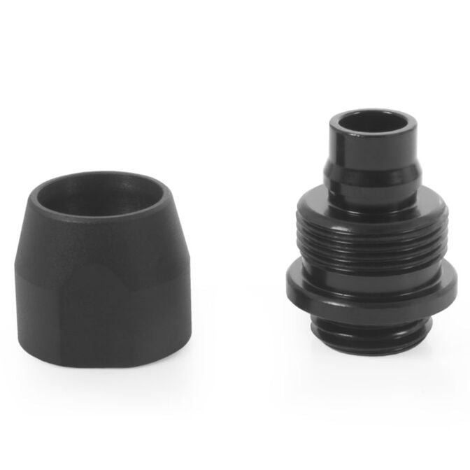 Alphacool TPV Metal 12.7/7.6mm Screw-in Fitting G1/4, 6-Pack - Black image number 3