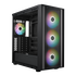 Cooler Master MasterBox 600 ARGB PC-Gehäuse, Midi-Tower, E-ATX, RGB, Tempered Glass - schwarz image number null