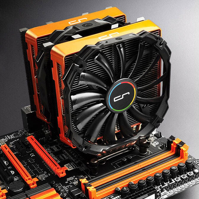 Cryorig Cover f&uuml;r R1 - orange image number 1