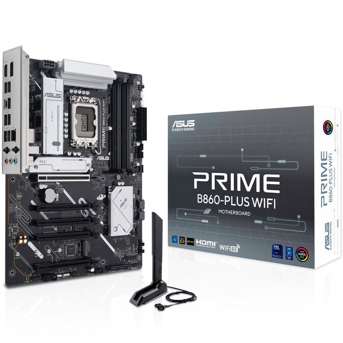 ASUS Prime B860-Plus WiFi Mainboard, Sockel LGA 1851, Intel B860, ATX, DDR5 image number 0