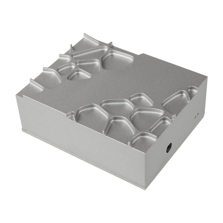 Akasa aluminium case for Raspberry Pi 4B with thermal kit - silver image number 2
