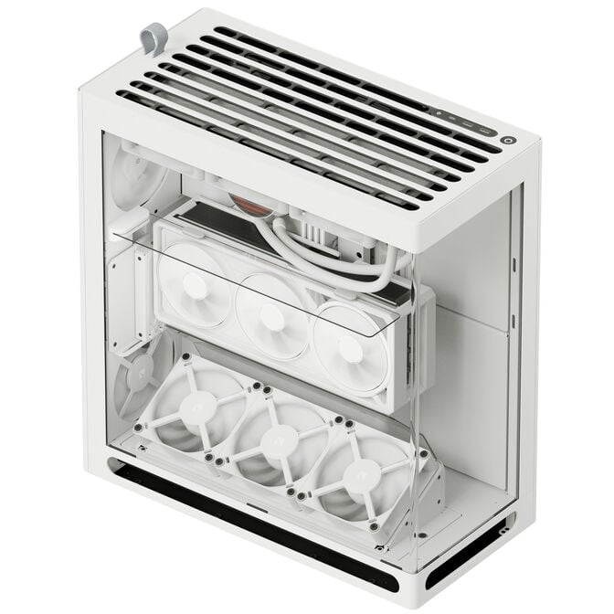 HAVN HS 360 VGPU PC-Geh&auml;use, Midi-Tower, vertikale GPU-Halterung - wei&szlig; image number 4