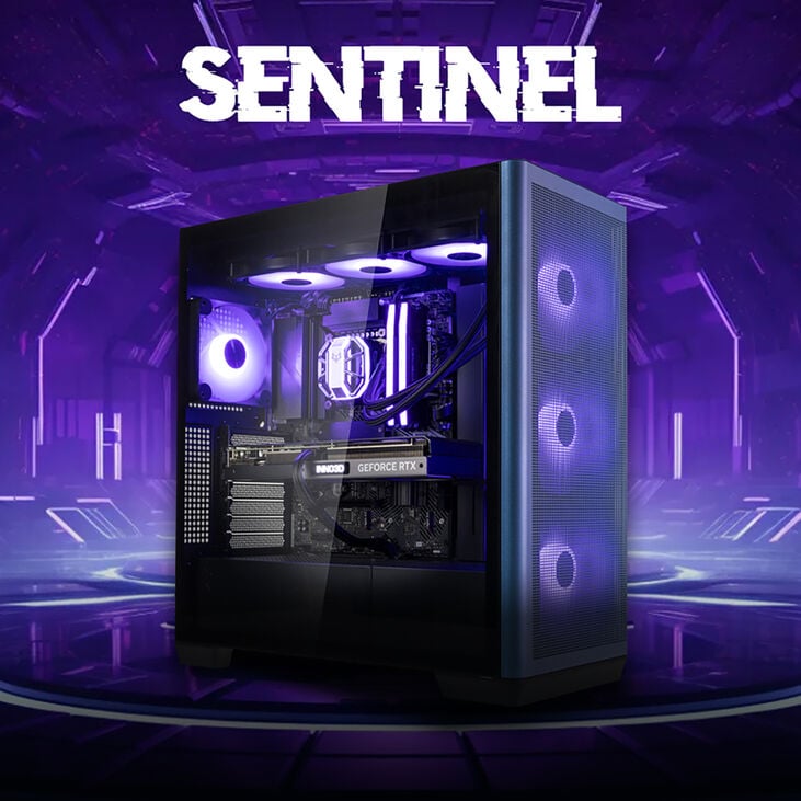 Gaming-PC Sentinel, Intel Core i5-14600KF, AMD Radeon RX 9070 image number 0