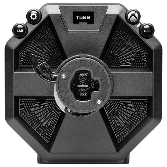 Thrustmaster T598-X Lenkrad und Pedalset, Force-Feedback, Display - schwarz image number 3