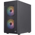 Aerocool Hexform-G-BK-v2 Midi-Tower, Tempered Glass - schwarz image number null