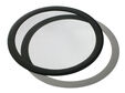 DEMCiflex Staubfilter 140mm, rund - schwarz/schwarz image number null