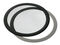 DEMCiflex Staubfilter 140mm, rund - schwarz/schwarz