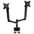 SilverStone SST-ARM22BC Dual Monitor Mount - Black image number null