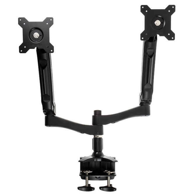 SilverStone SST-ARM22BC Dual Monitor Mount - Black image number 1