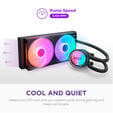 NZXT Kraken Core 360 RGB AiO Wasserk&uuml;hlung - 360mm, schwarz image number null