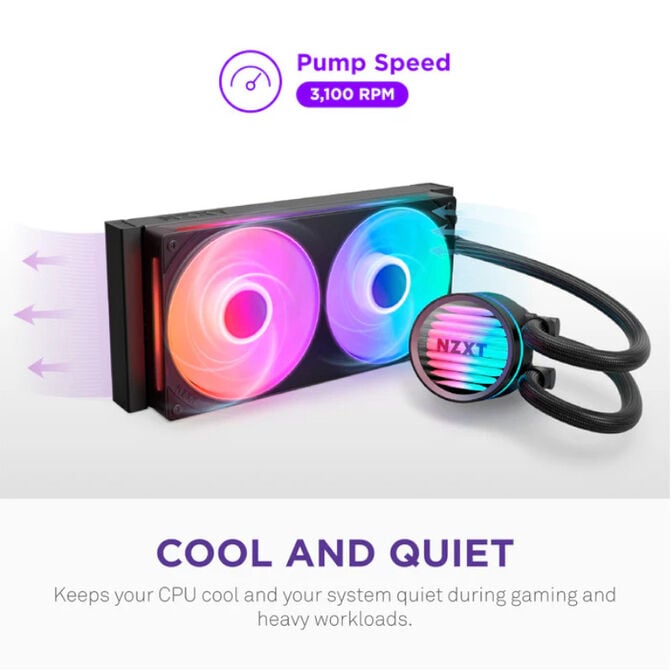 NZXT Kraken Core 360 RGB AiO Wasserk&uuml;hlung - 360mm, schwarz image number 1