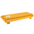 Ducky One 3 Yellow SF Gaming Keyboard, RGB LED - MX-Clear (US) image number null