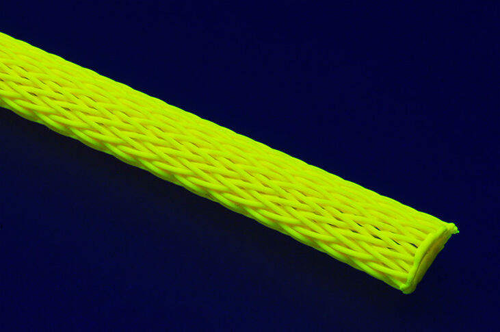 Techflex Flexo PET Sleeve 6mm - neon yellow, 1m image number 1