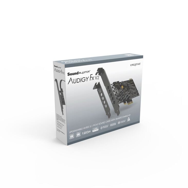 Creative Soundblaster Audigy FX V2 DB Pro PCIe-Soundkarte image number 8