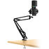 Streamplify MIC RGB Mikrofon, USB-A, schwarz - inkl. Mikrofonarm image number null
