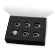 EK Water Blocks EK-Quantum Torque HDC 14 - 6er-Pack, Satin Titanium image number null