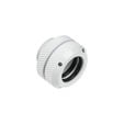 Bitspower Multi-Link Adapter Connection straight G1/4 inch female thread to 12mm OD hard tube - white image number null