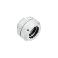 Bitspower Multi-Link Adapter Anschluss gerade G1/4 Zoll AG auf 12mm AD Hardtube - wei&szlig;