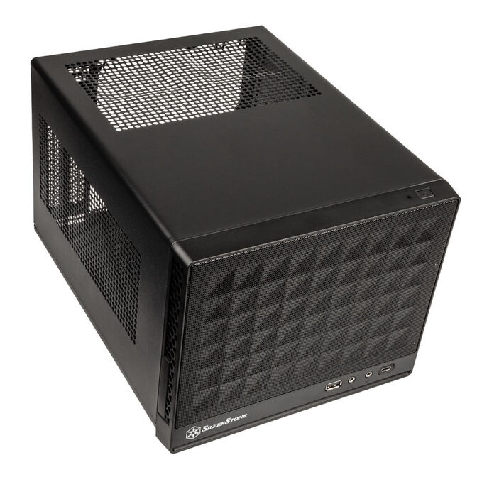 SilverStone SST-SG13B-C Sugo 13, Mini-ITX case, Mesh Front Panel, USB Type C - black image number 7