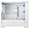 Fractal Design Pop Mini Air RGB Clear Tint Micro-ATX-Geh&auml;use, Tempered Glass - wei&szlig; image number null