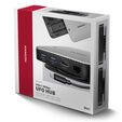 AXAGON HMC-UFO USB-C Hub, M.2 SATA/NVMe, 1 Gbit/s Ethernet, 384 kHz Audio - black/silver image number null