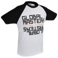 Global Masters T-Shirt GM Text - wei&szlig; (M) image number null