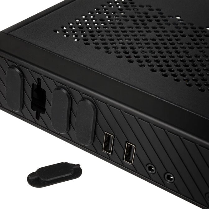 Akasa Cypher SPX Thin Mini-ITX Geh&auml;use, OEM - schwarz image number 5