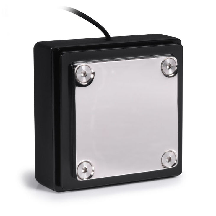 Alphacool Eisblock XPX Aurora Edge CPU Cooler - Brass Black Digital RGB image number 2