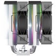 Montech NX600 ARGB CPU K&uuml;hler, Dual Tower- 2x 120mm, schwarz image number null