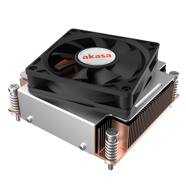 Akasa AK-CC7402BT01 2U Low Profile CPU-Kühler - Sockel LGA 1700 image number 1